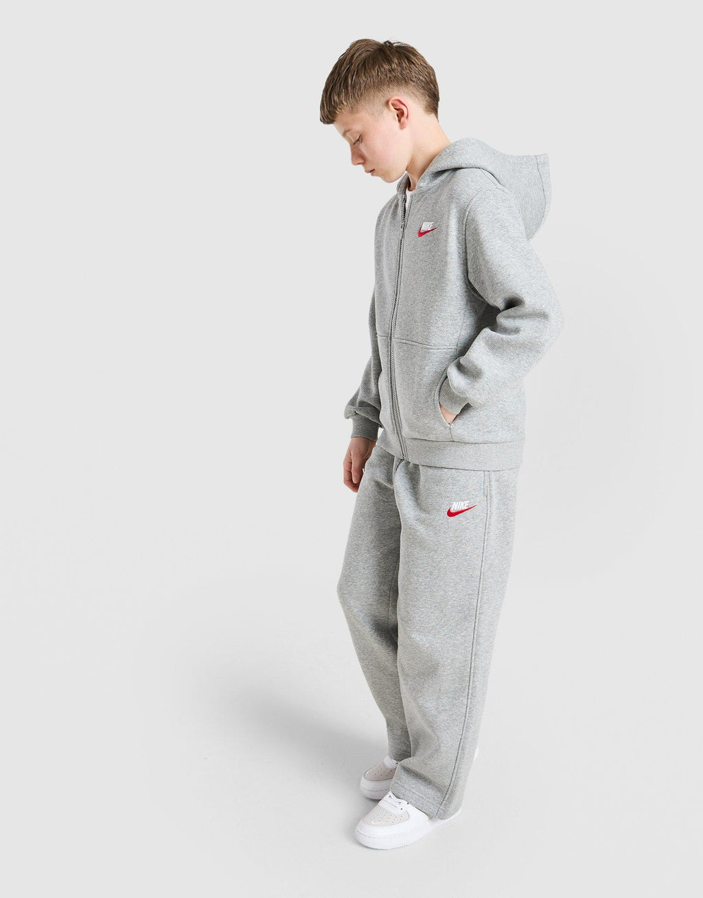 Club Fleece Open Hem Joggers Junior