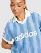 3-Stripes Denim Football T-Shirt
