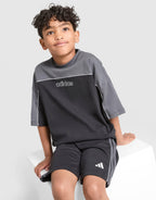 Linear T-Shirt/Shorts Set Children