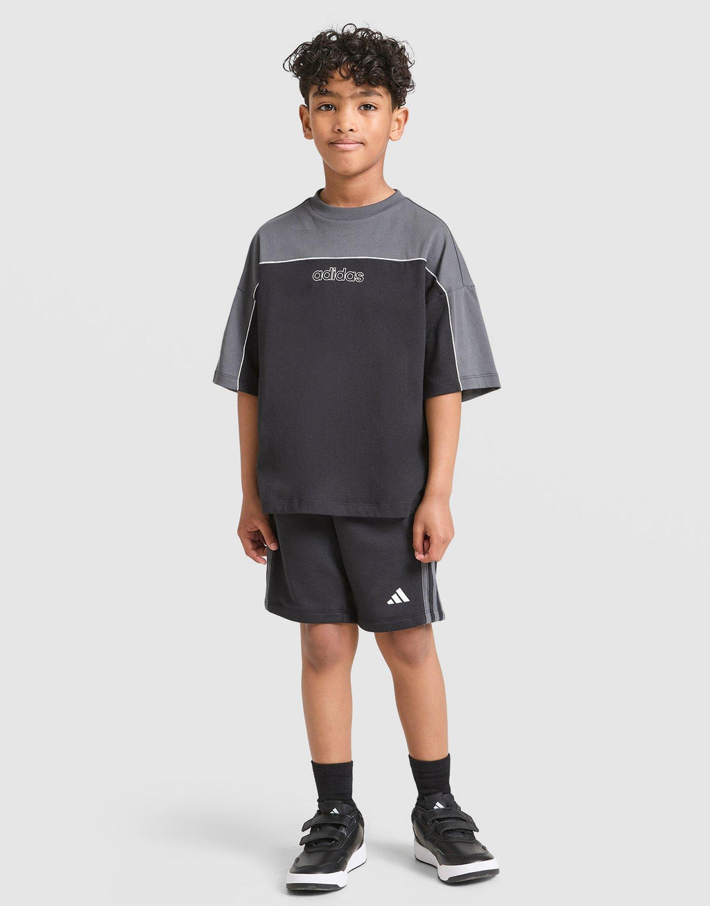 Linear T-Shirt/Shorts Set Children