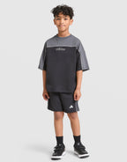 Linear T-Shirt/Shorts Set Children