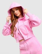 Crop Full-Zip Hoodie