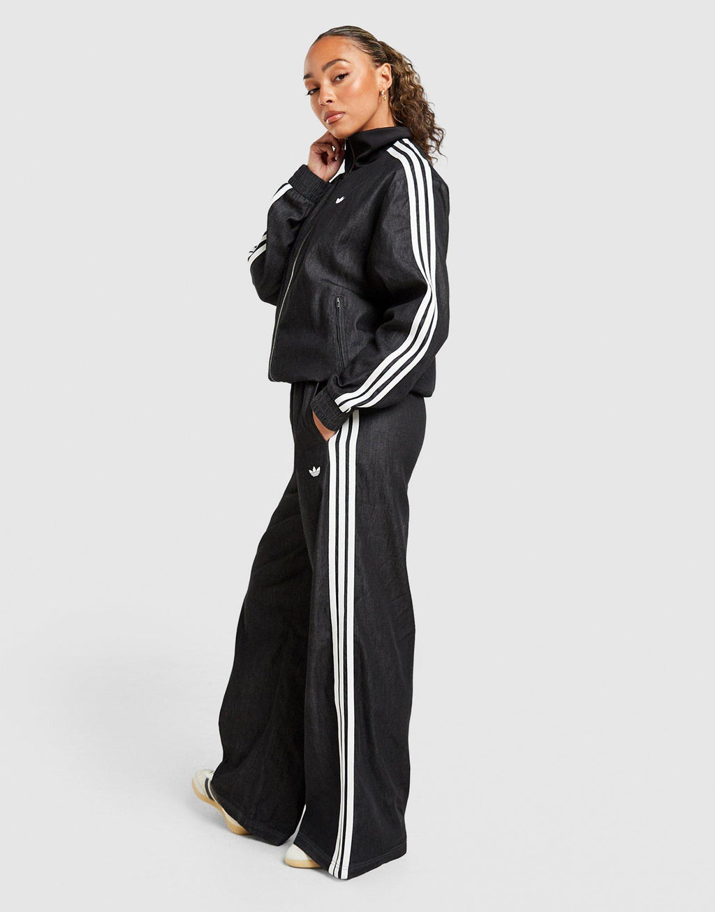 Lightweight Denim Track Pants