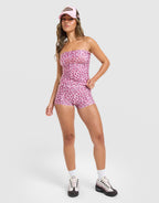 Leopard Bandeau Top