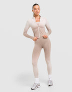 Evocurve Seamless Full Zip Top
