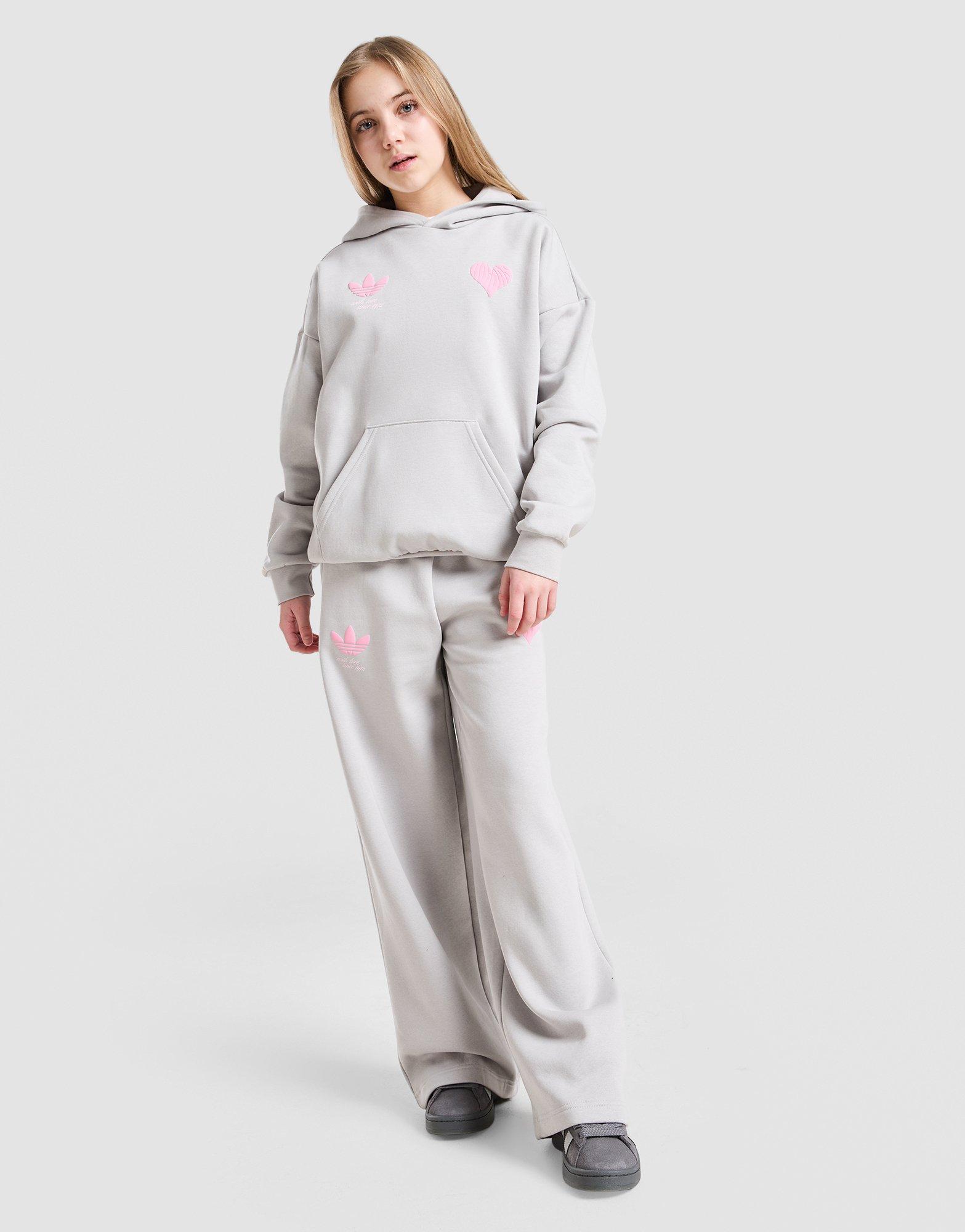 Girls' Heart Overhead Hoodie Junior