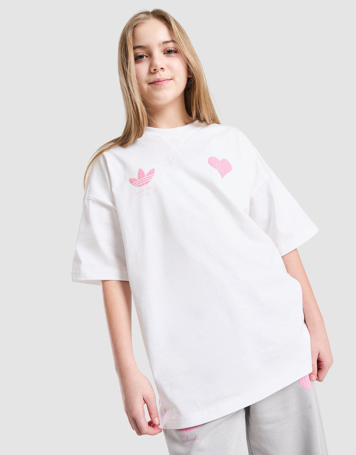 Repeat Heart T-Shirt Junior's