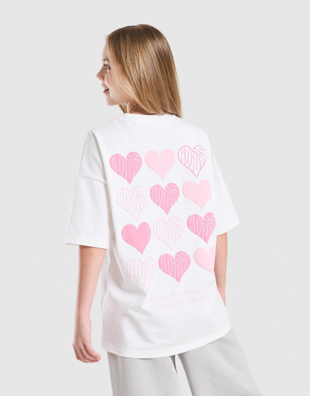 Repeat Heart T-Shirt Junior's