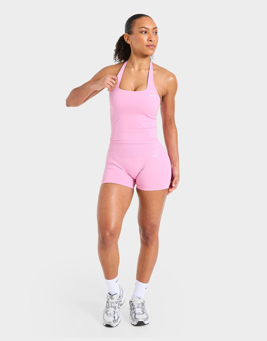 Enhance Seamless Halterneck Top