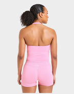 Enhance Seamless Halterneck Top