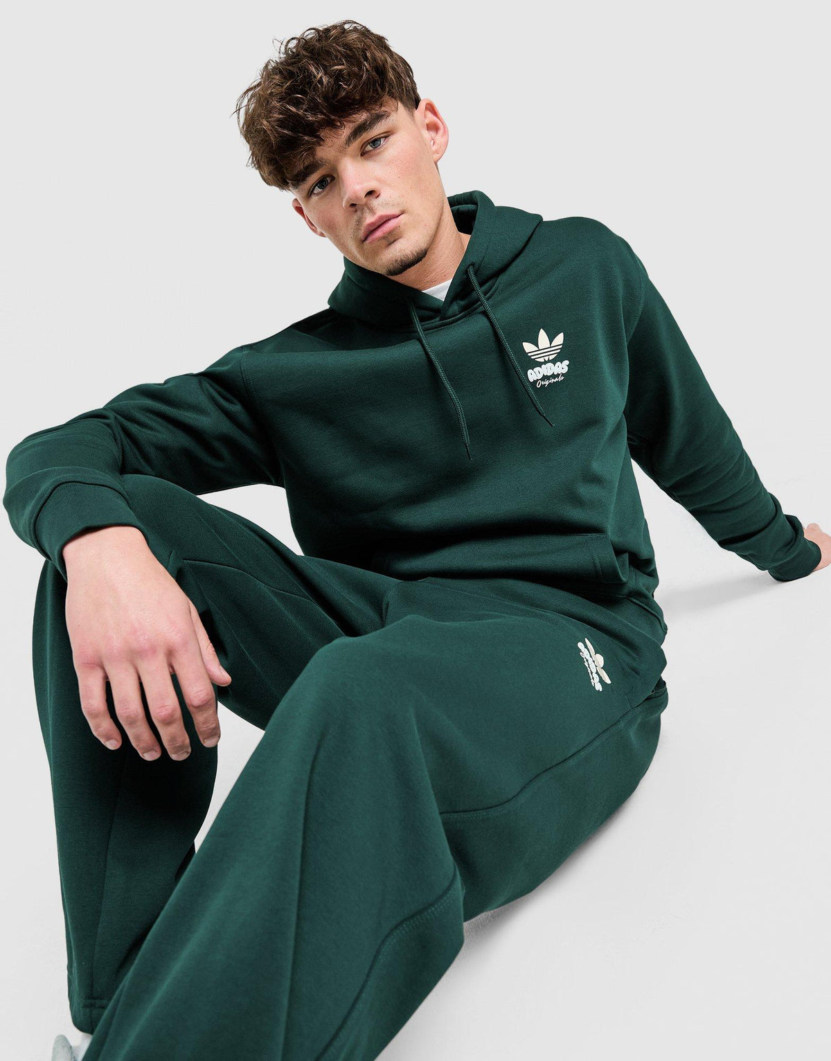 Trefoil Bubble Oversized Hoodie