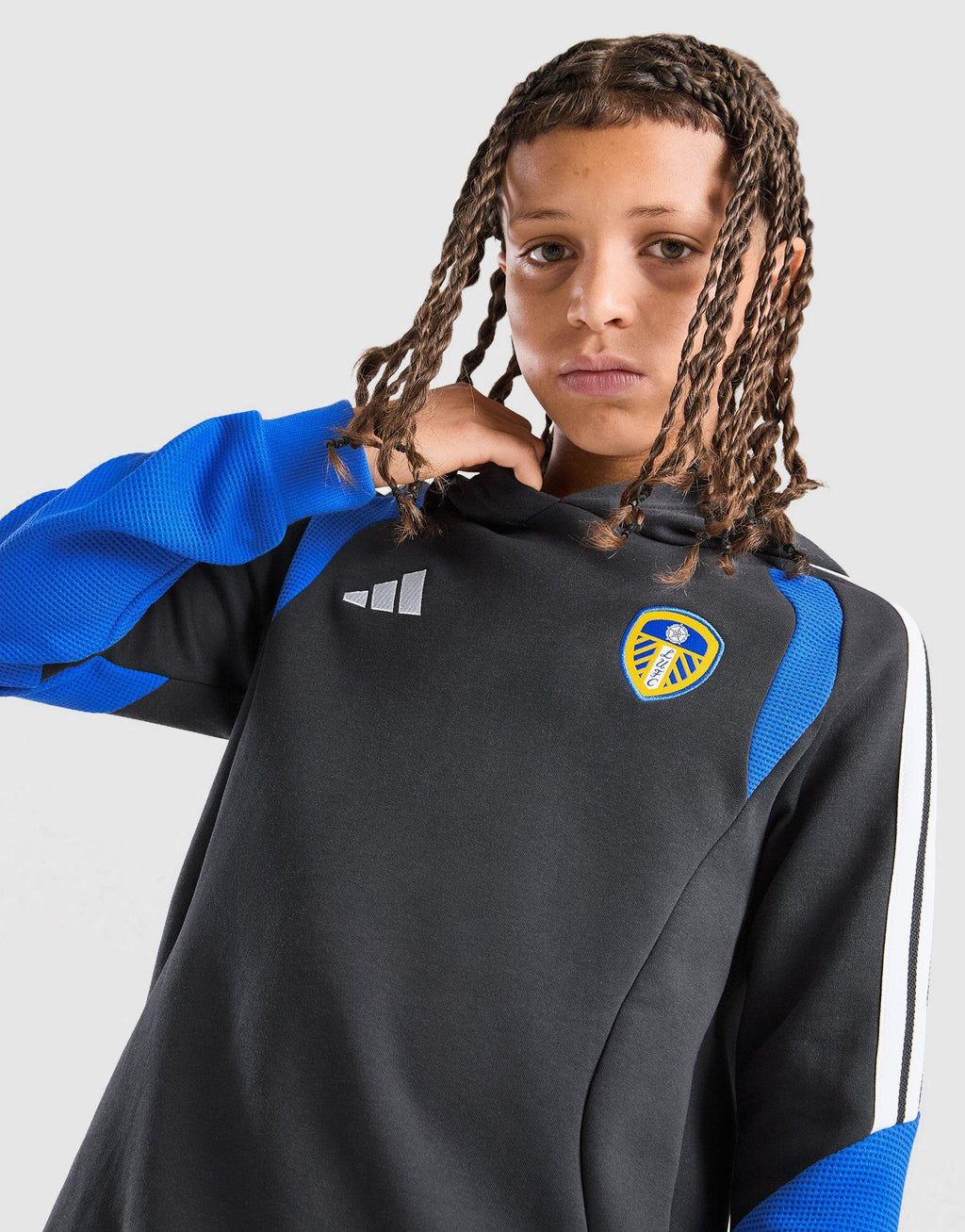 Leeds United FC Tiro 26 Training Hoodie Junior
