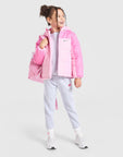Girls' Colour Block Baffle Jacket Children