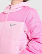 Girls' Colour Block Baffle Jacket Children