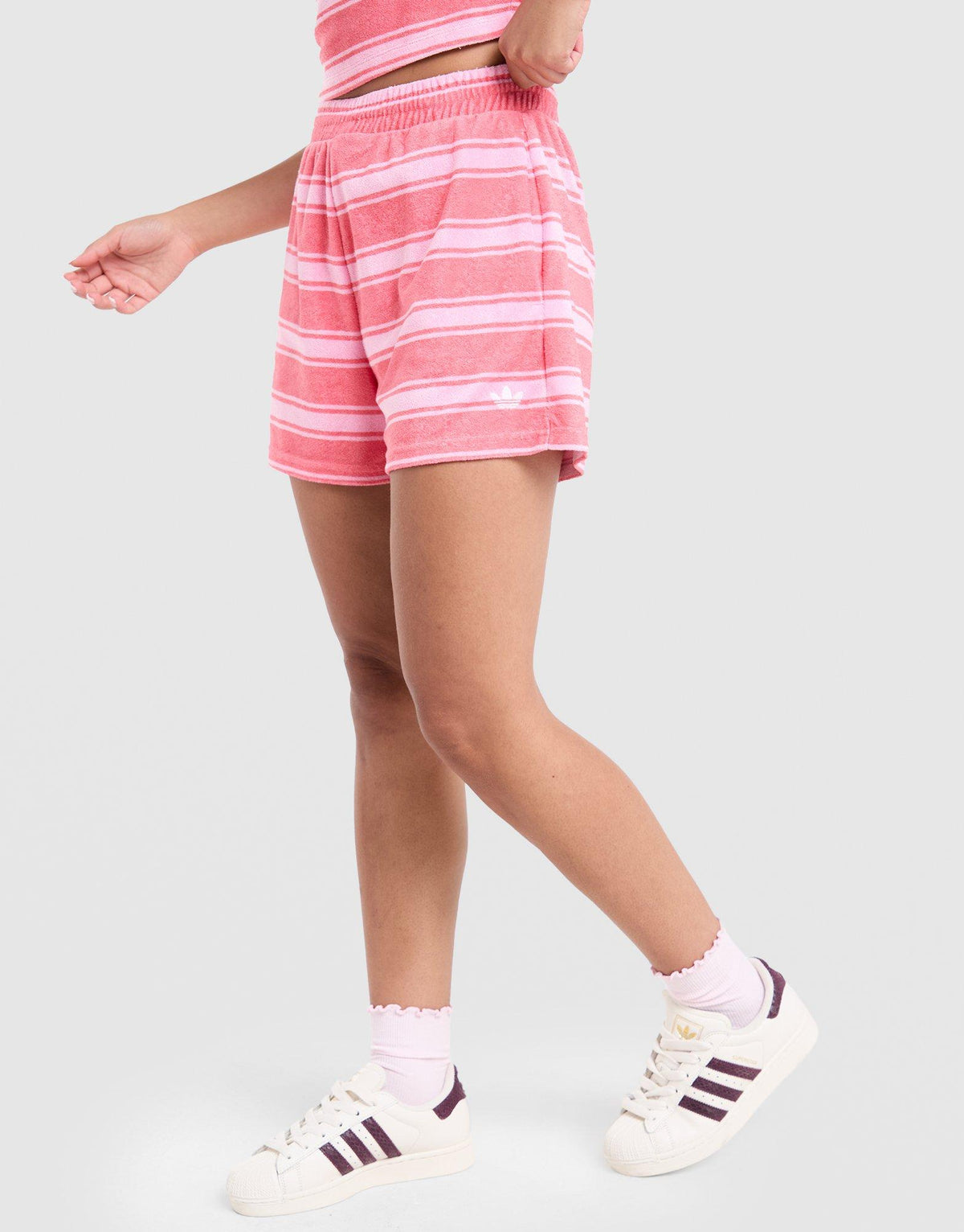Stripe Towel Shorts