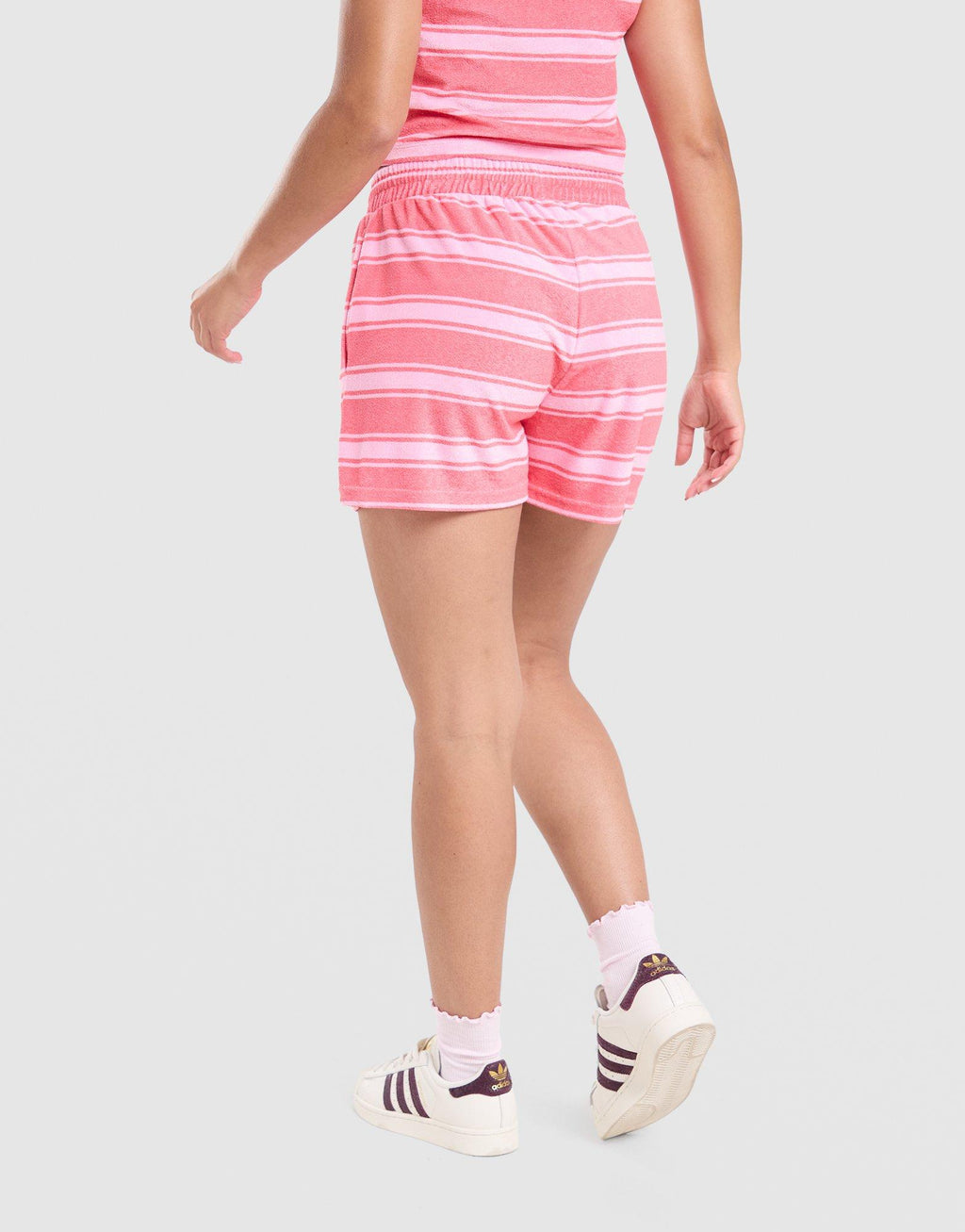 Stripe Towel Shorts