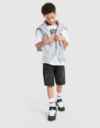 Gradient Denim Jorts Junior