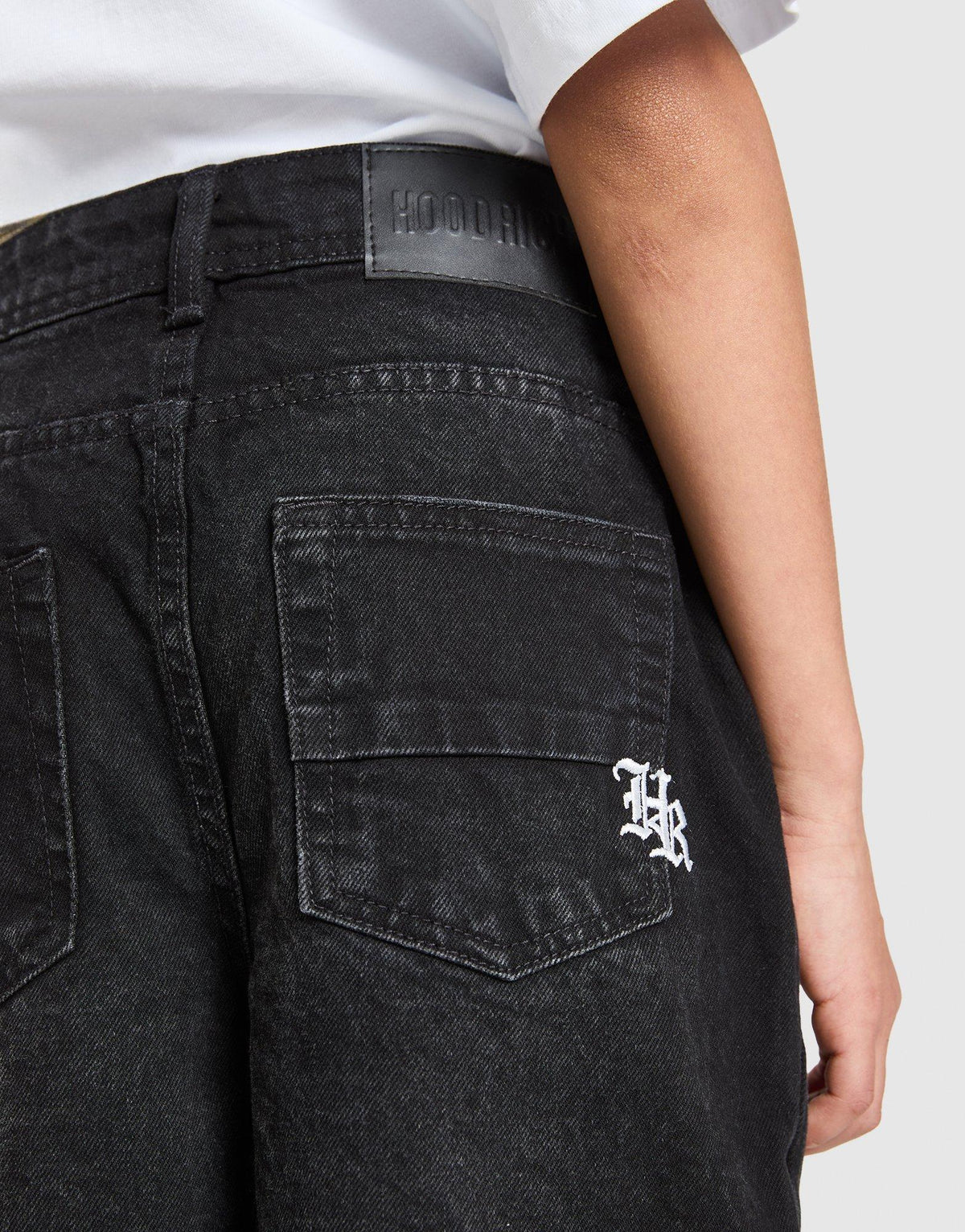 Gradient Denim Jorts Junior