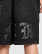 Gradient Denim Jorts Junior
