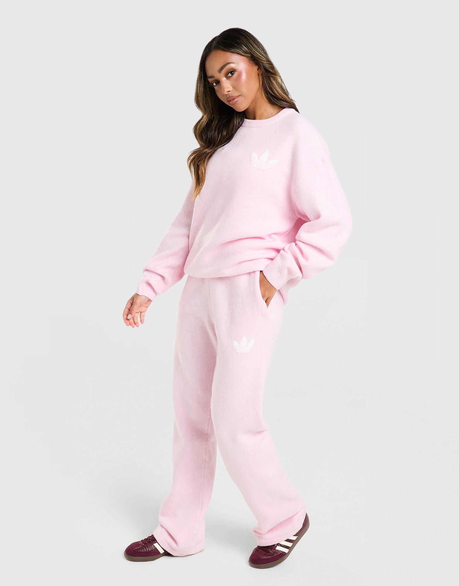 Trefoil Knit Track Pants