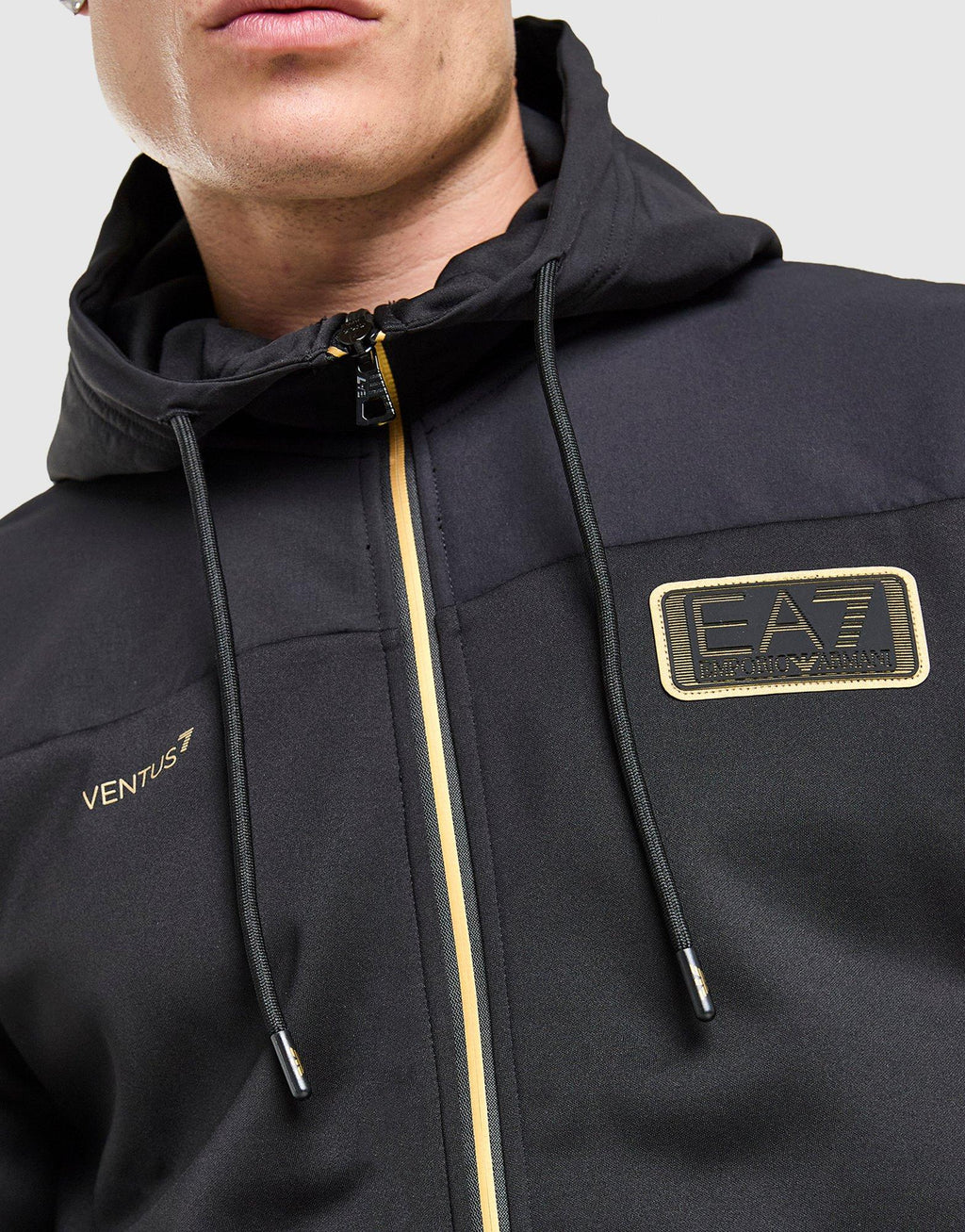 Natural VENTUS7 Full Zip Hoodie