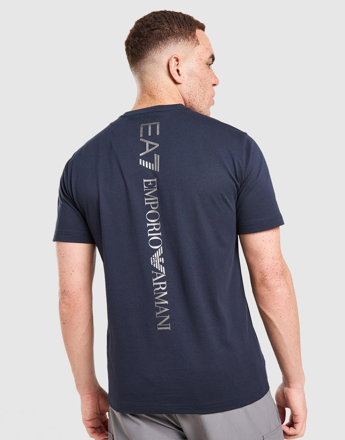 Back Vertical Logo T-Shirt