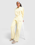 Ribbed Wide Leg Joggers