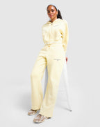 Ribbed Wide Leg Joggers