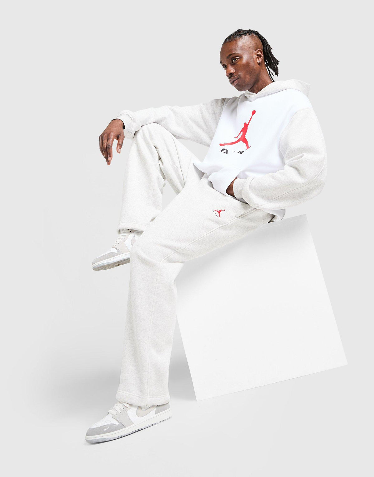 Statement Fleece Open Hem Joggers