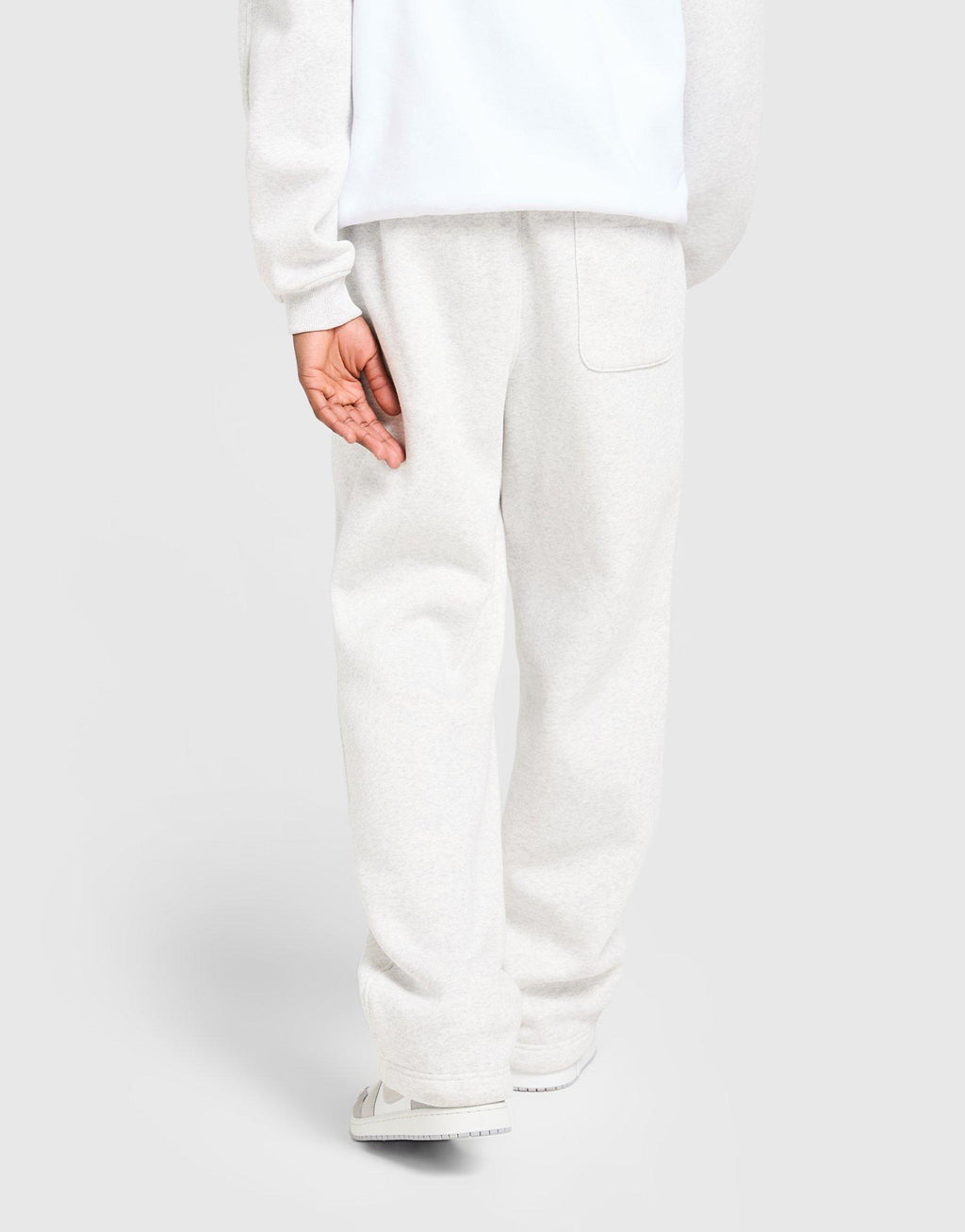 Statement Fleece Open Hem Joggers