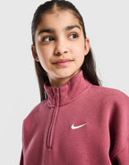 Girls' Studio Fleece 1/4 Zip Sweatshirt Junior