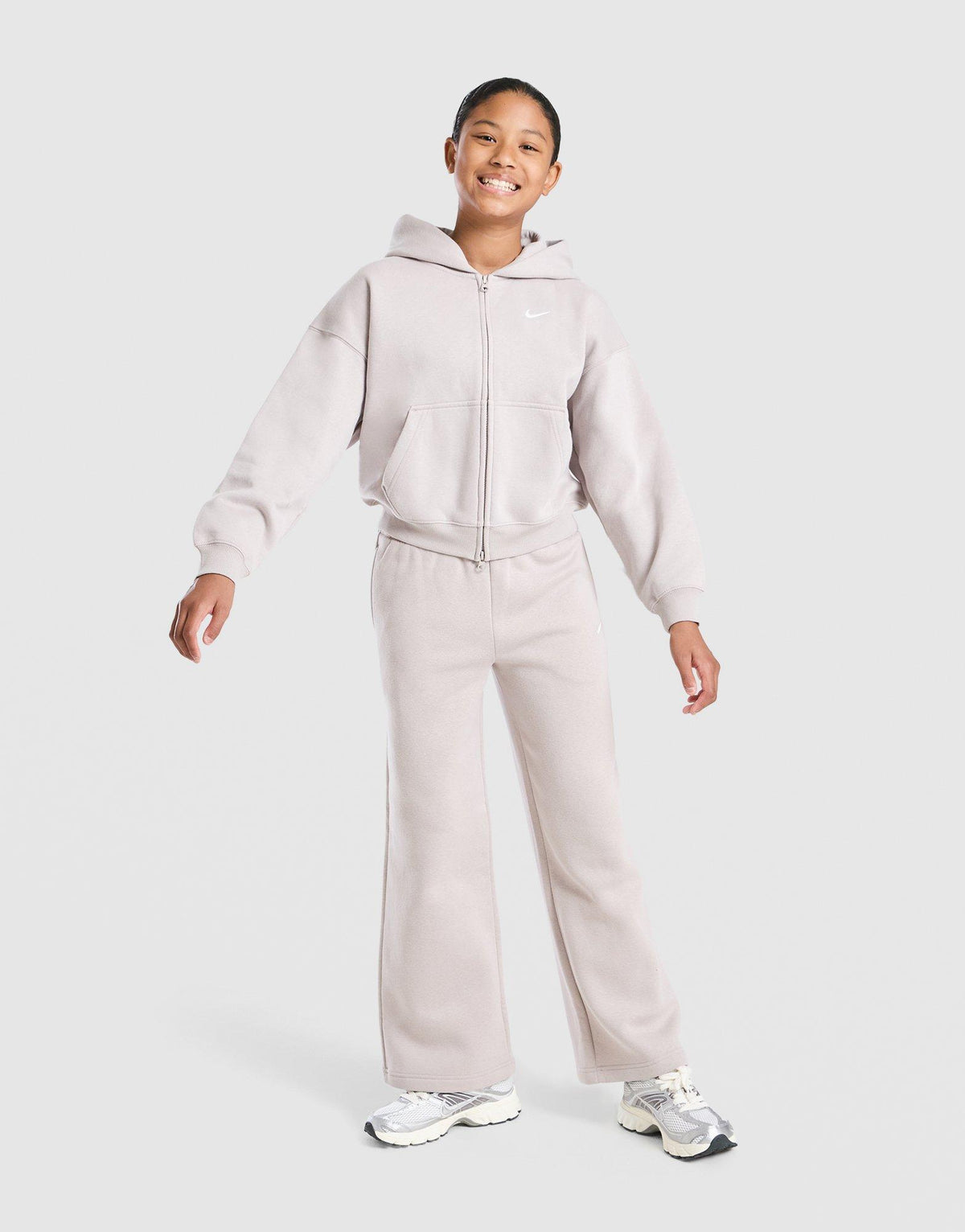 Girls' Studio Fleece Full Zip Hoodie Junior