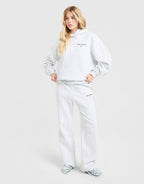 Gym Life Swoosh Fleece Oversized Hoodie