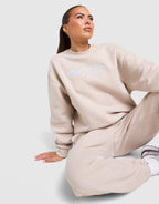 Gym Life Swoosh Oversized Crew Sweatshirt