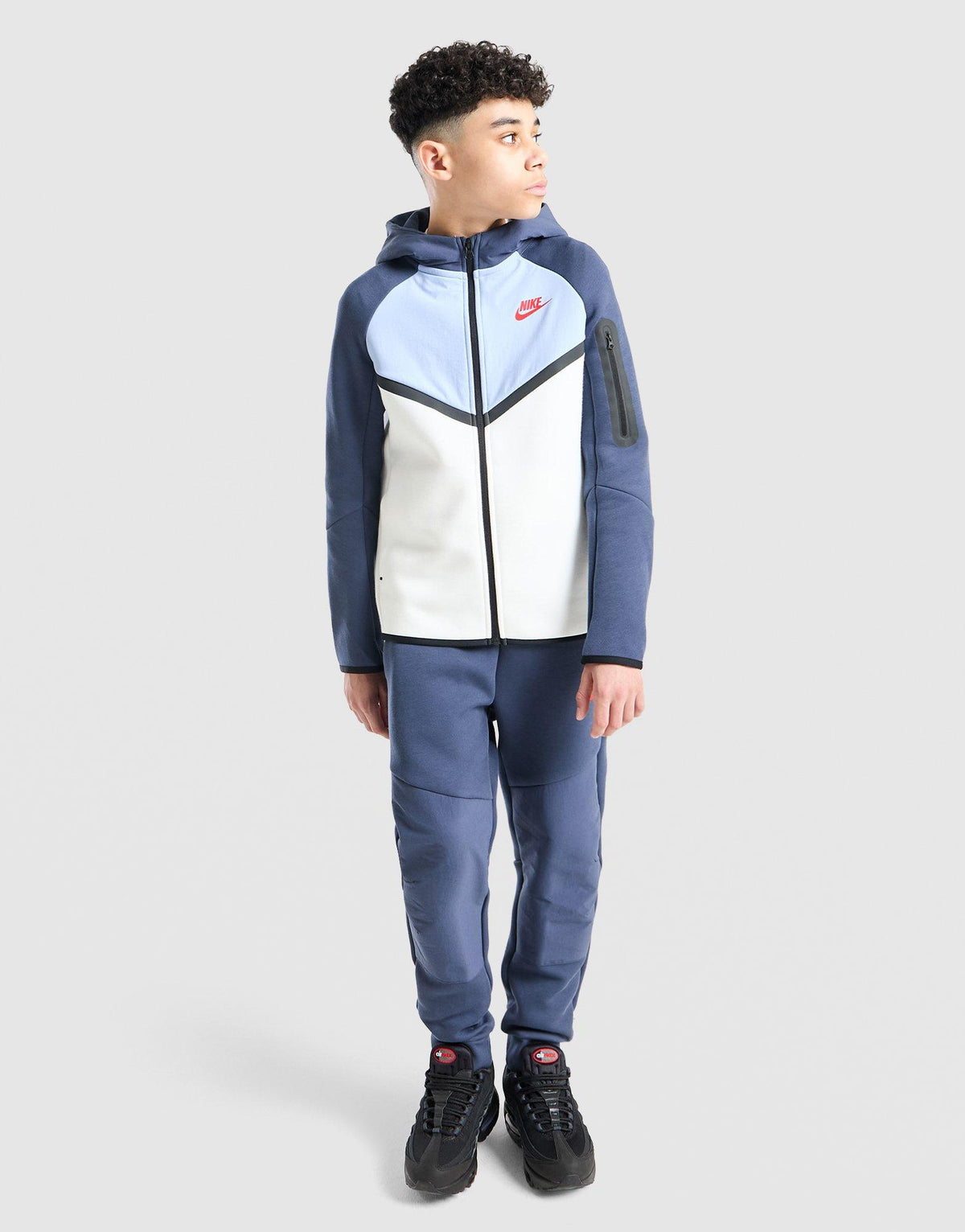 Tech Mix Full Zip Hoodie Junior