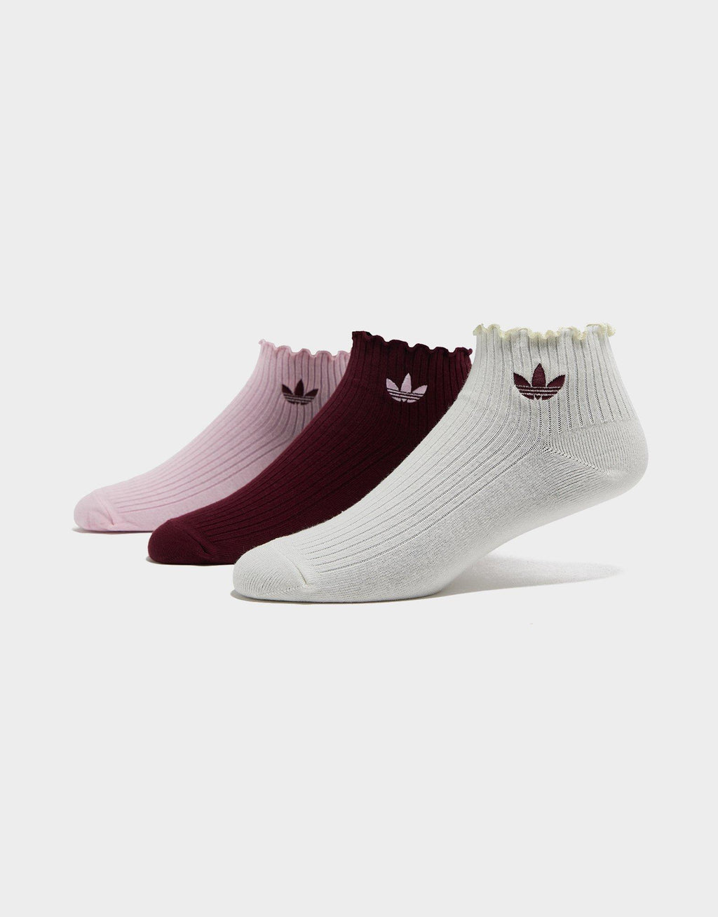 3-Pack Ruffle Socks
