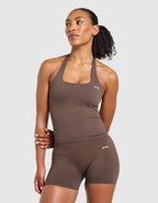 Enhance Seamless Halterneck Top