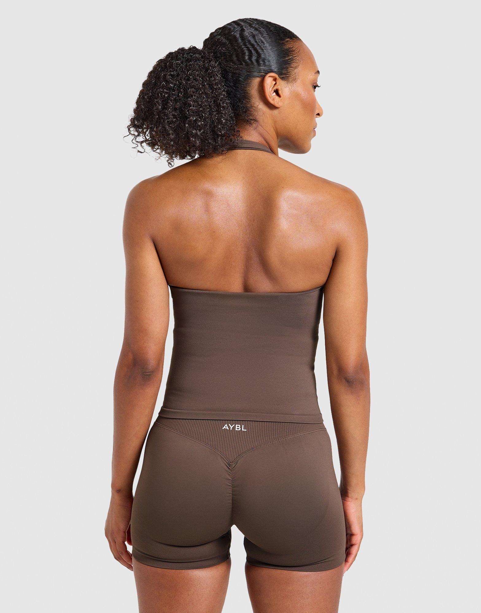 Enhance Seamless Halterneck Top