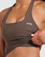 Enhance Seamless Halterneck Top
