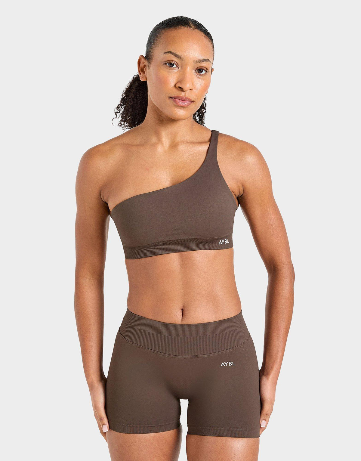 Enhance Seamless One Shoulder Sports Bra