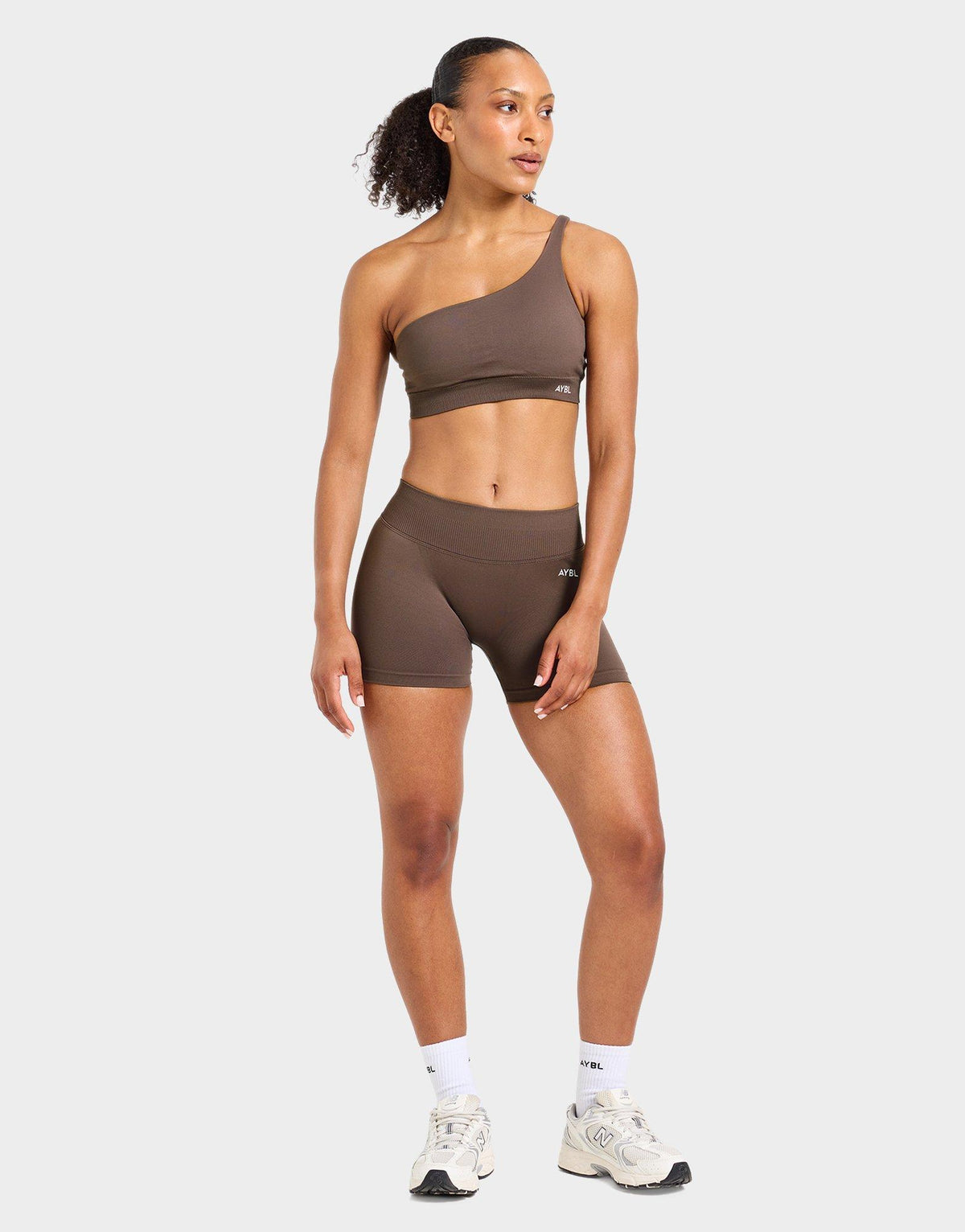 Enhance Seamless One Shoulder Sports Bra