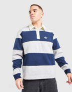 Long Sleeve Rugby Crew Sweatshirt
