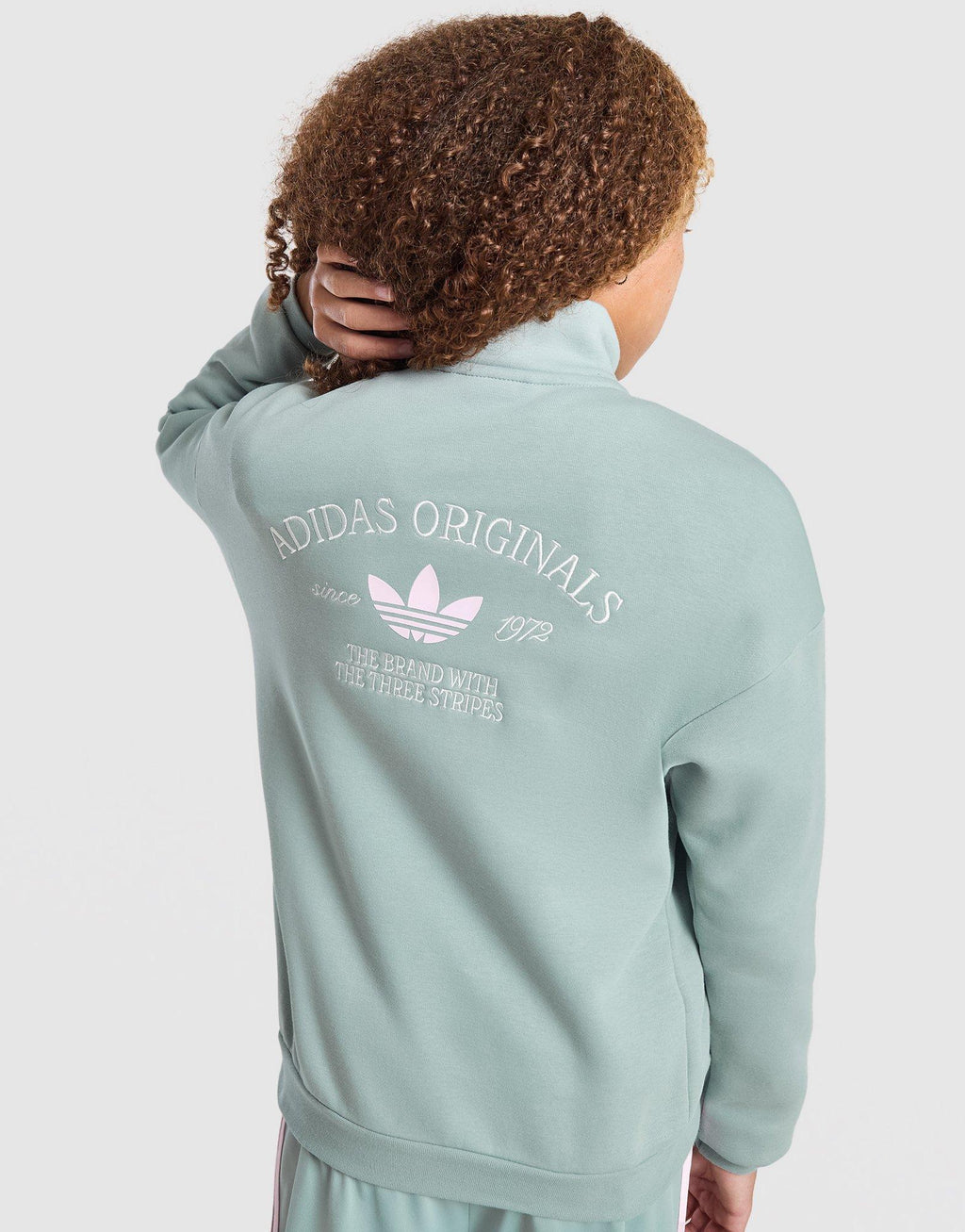 Girls' Varisty 1/4 Zip Sweatshirt Junior