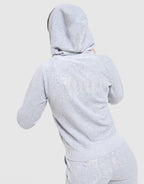 Diamante JC Logo Full Zip Hoodie