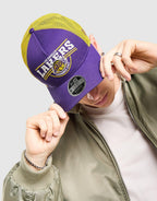 NBA LA Lakers M-Crown 9FORTY Trucker Cap