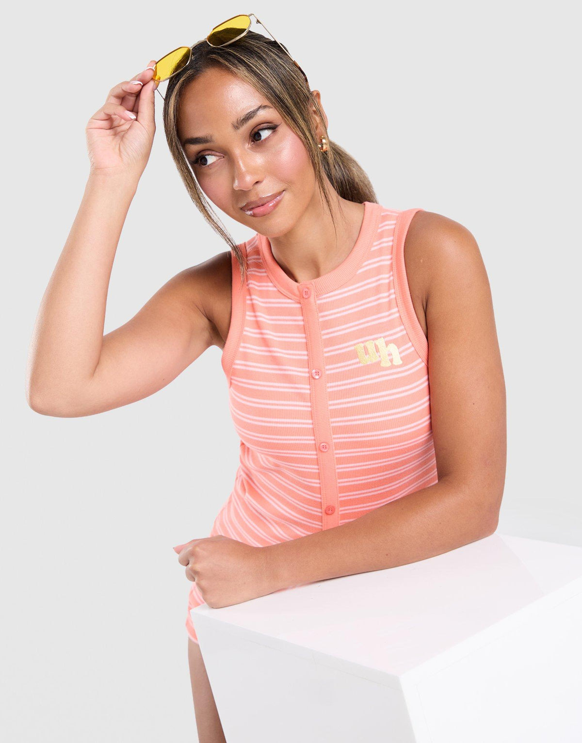 Mara Buttoned Tank Top
