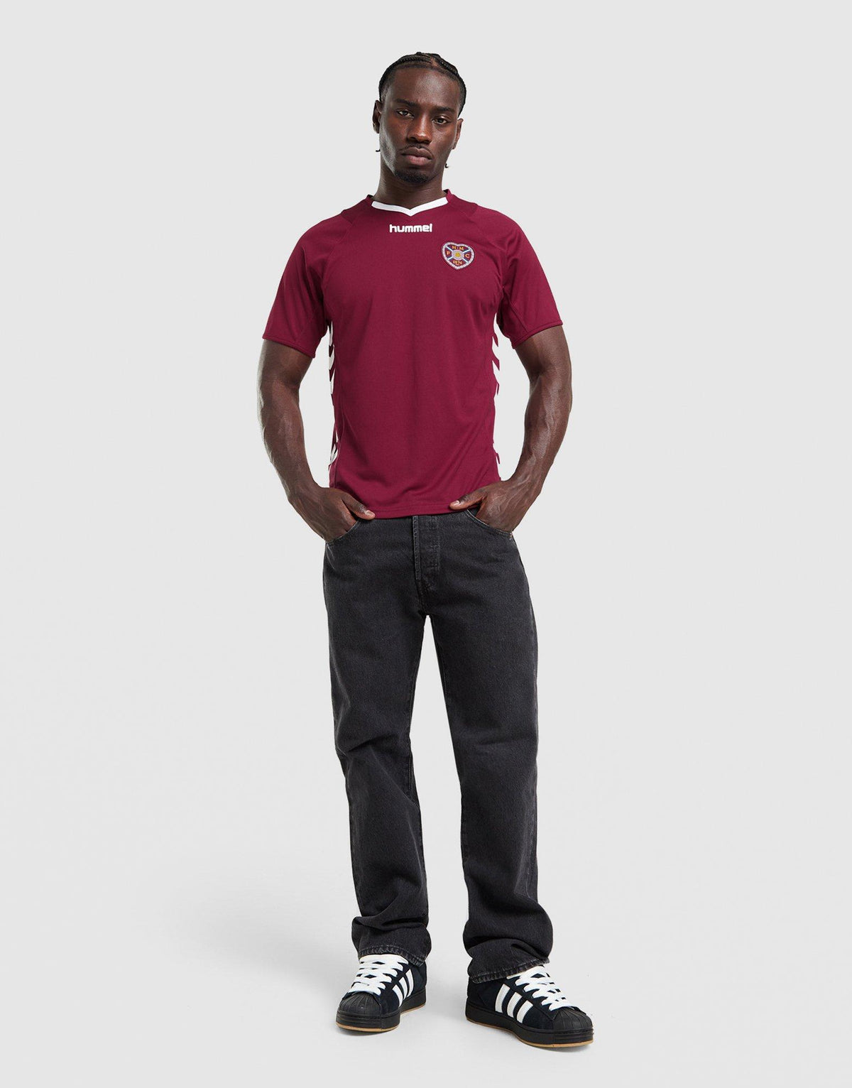 Hearts FC '05 Retro Home Shirt