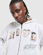 Camo Iron Full Zip Hoodie
