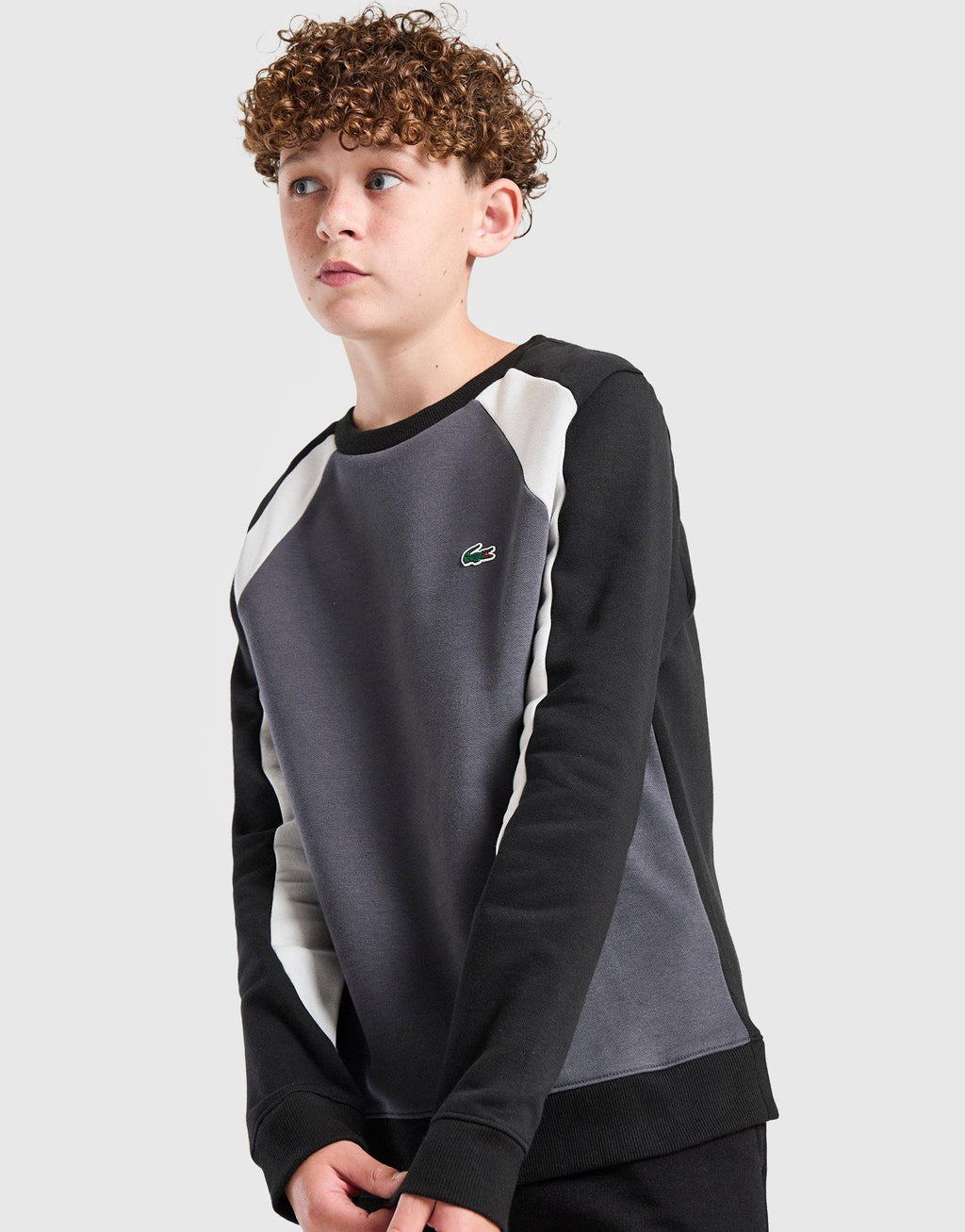 Colour Block Fleece Crew Sweatshirt Junior