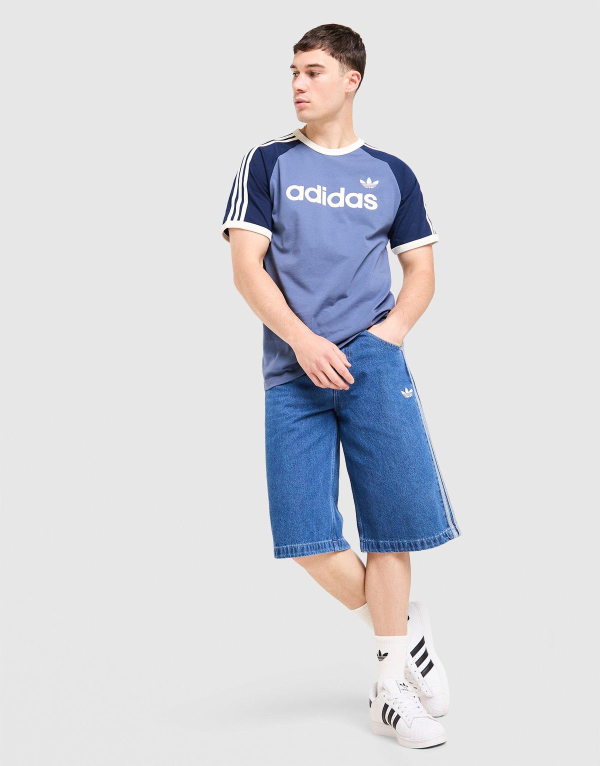 Colour Block 3-Stripes T-Shirt